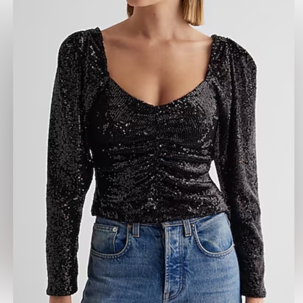 Express Sequined Top